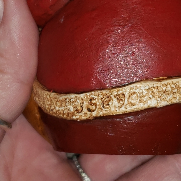 Jim Shore VERY RARE Vintage Santa's set of 2  signed - Picture 6 of 7